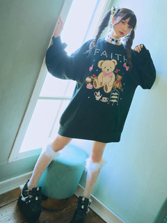 アフタヌーンティーくまちゃんプルオーバー