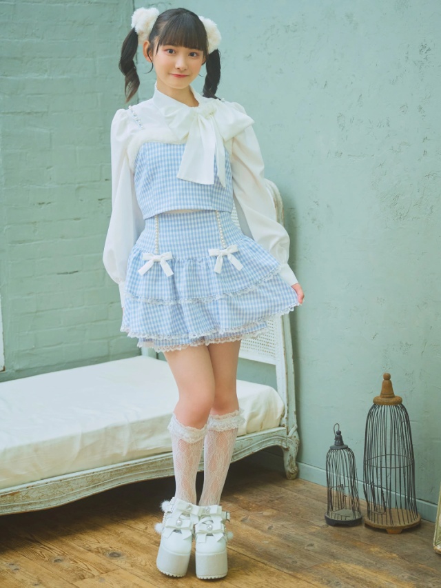 ダブルリボン&チェーン厚底シューズ - Ank Rouge(アンクルージュ)の  