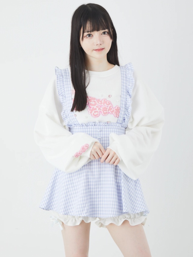 ギンガムバルーンスカパン - Ank Rouge(アンクルージュ)のショート  