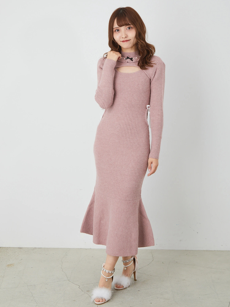 AMAIL（アマイル）の「Holiday soft ニットワンピース