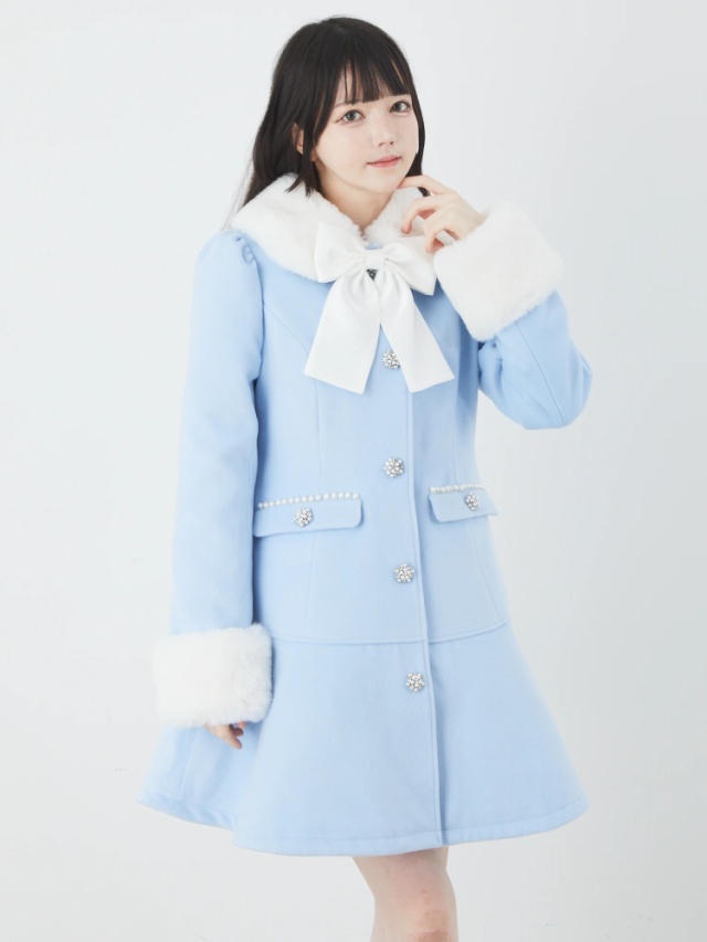 ファーティペットドーリーフレアコート - Ank Rouge(アンクルージュ)の  