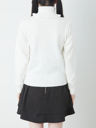 Anna様用出品 ハート開きフリルタートル - Ank Rouge(アンクルージュ)のニット