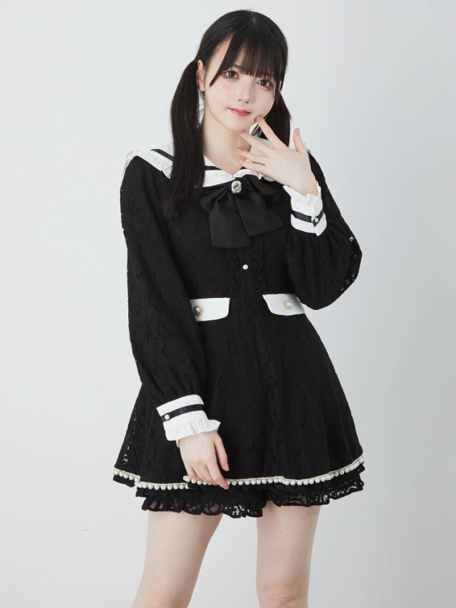 レースパールトリムセーラーSetup - Ank Rouge(アンクルージュ)の  