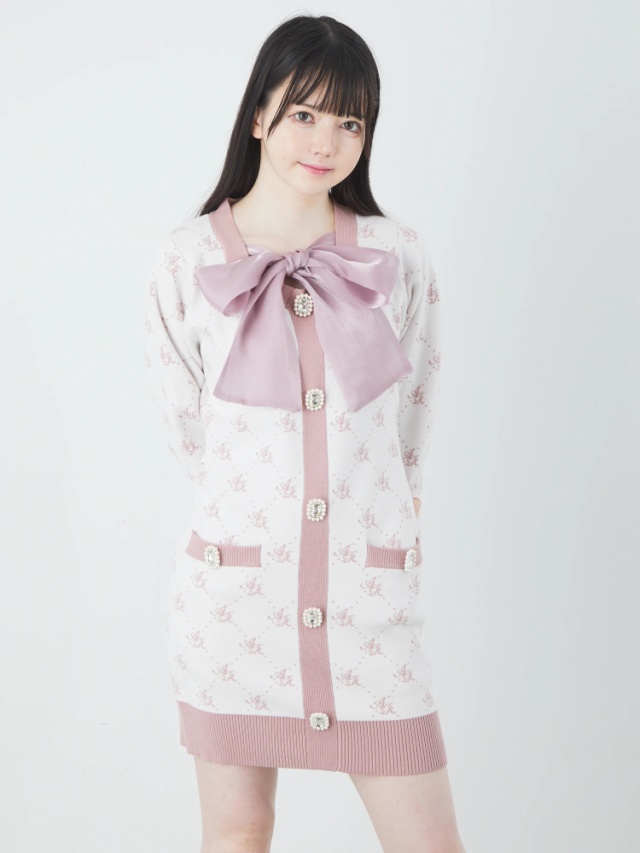 アルページュストーリーカーデセットニットワンピース新宿ルミネ限定色  