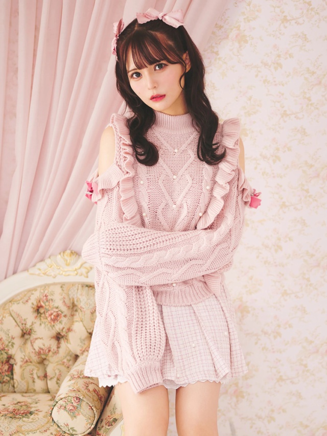 パールツイードプリーツスカート - Ank Rouge(アンクルージュ)の  