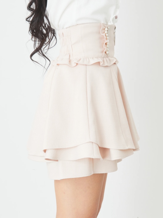 フロントZIPスカパン - Ank Rouge(アンクルージュ)のショートパンツ  