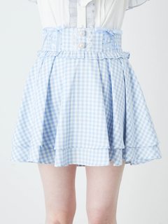 ギンガムスピンドルスカパン