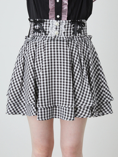 ギンガムスピンドルスカパン