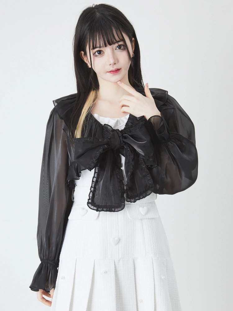 シャイニーサテンブラウス ｜ ROPE'（ロペ） | ブランド公式サイト