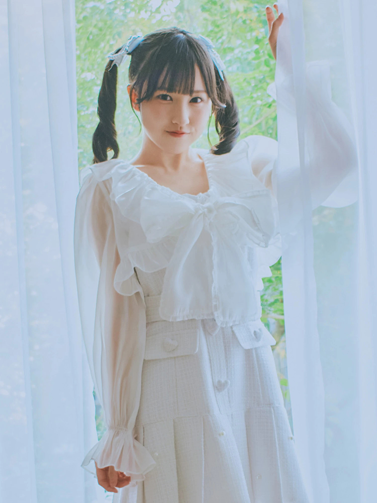 清ちゃんマントルピース　アンジュタイプ 肩開きスピンドルブラウス - Ank Rouge(アンクルージュ)のシャツ