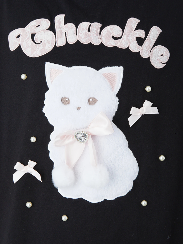 ネコちゃんドッキングTe - Ank Rouge(アンクルージュ)のTシャツ