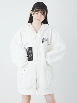 ゴシックBemqin Bigパーカー - Ank Rouge(アンクルージュ)のパーカ