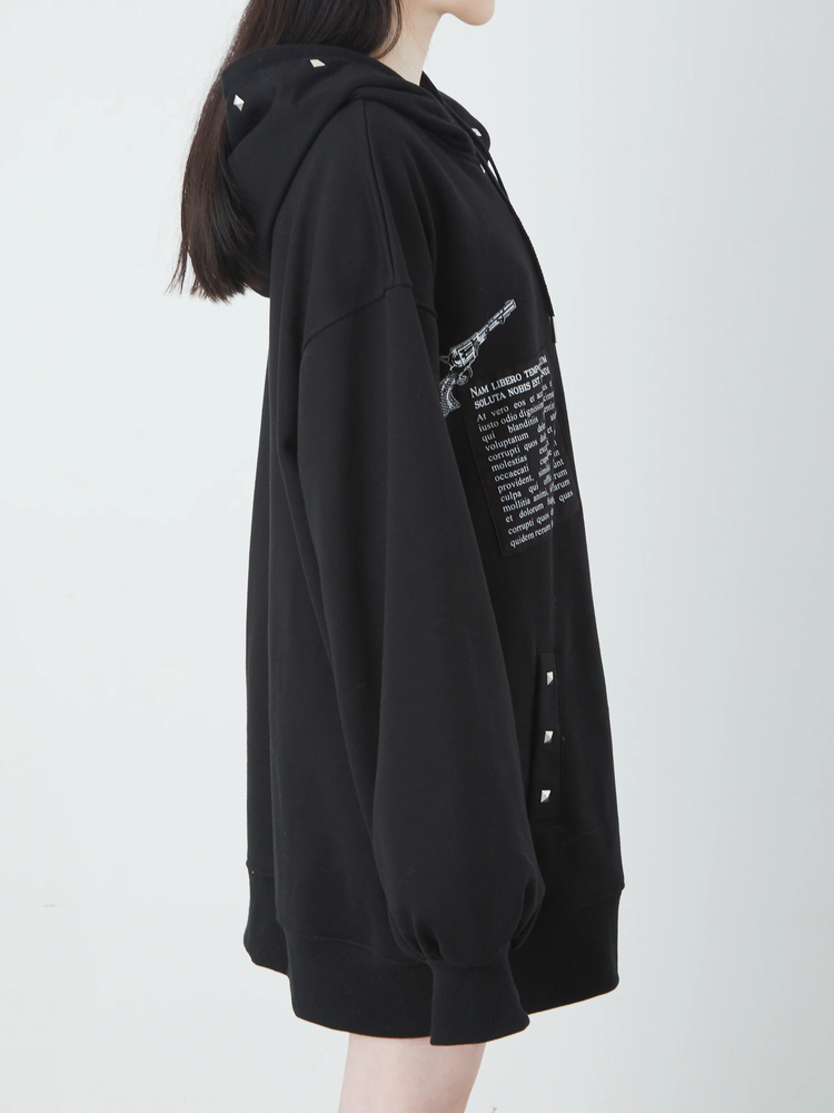 ゴシックBemqin Bigパーカー - Ank Rouge(アンクルージュ)のパーカ