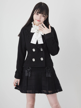 ご購入者様決定꒰Ank Rouge꒱セーラーフリースジャケット紺白