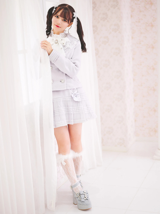 ご購入者様決定꒰Ank Rouge꒱セーラーフリースジャケット紺白