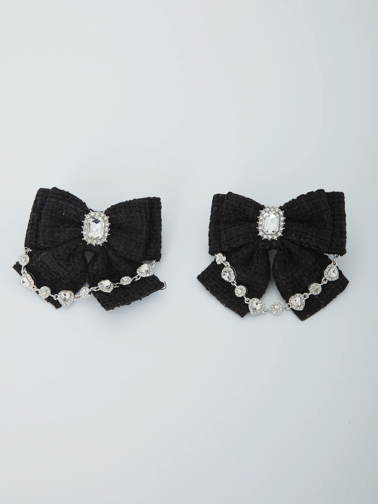 もじゃもじゃツイード お揃いリボン【1256】 もじゃもじゃツイード お