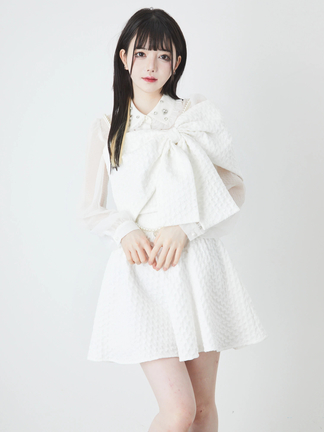 Ank Rouge パールベルトハイウエストタックSK パールベルトハイウエストタックSK - Ank Rouge(アンクルージュ