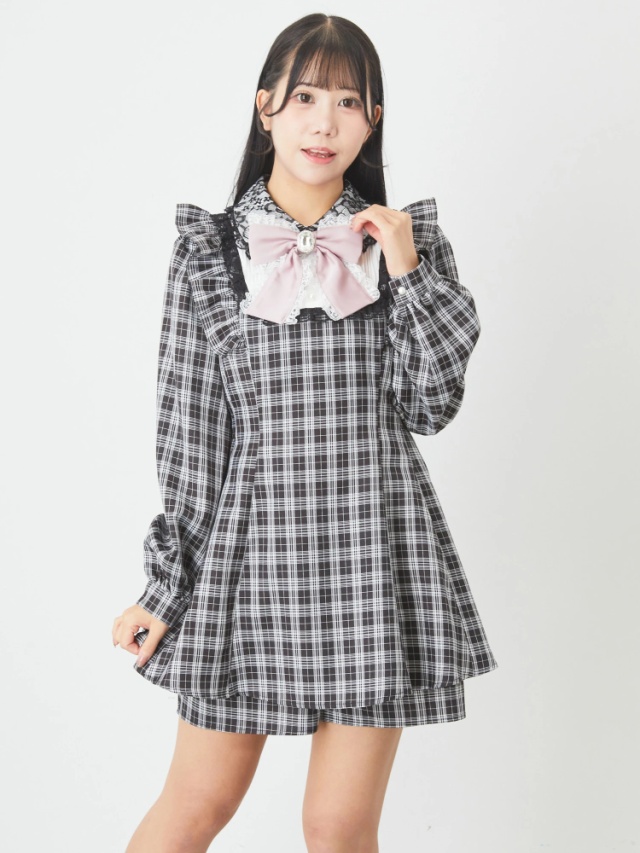 襟レースコンビネゾン - Ank Rouge(アンクルージュ)のワンピース  