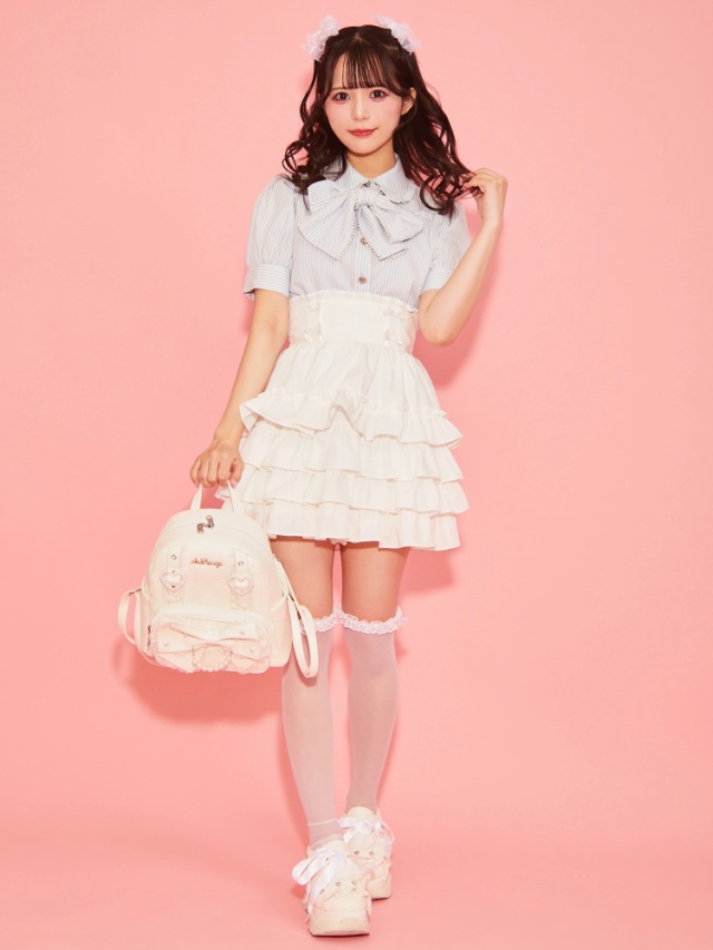 ティアードリボンスカート - Ank Rouge(アンクルージュ)のスカート  