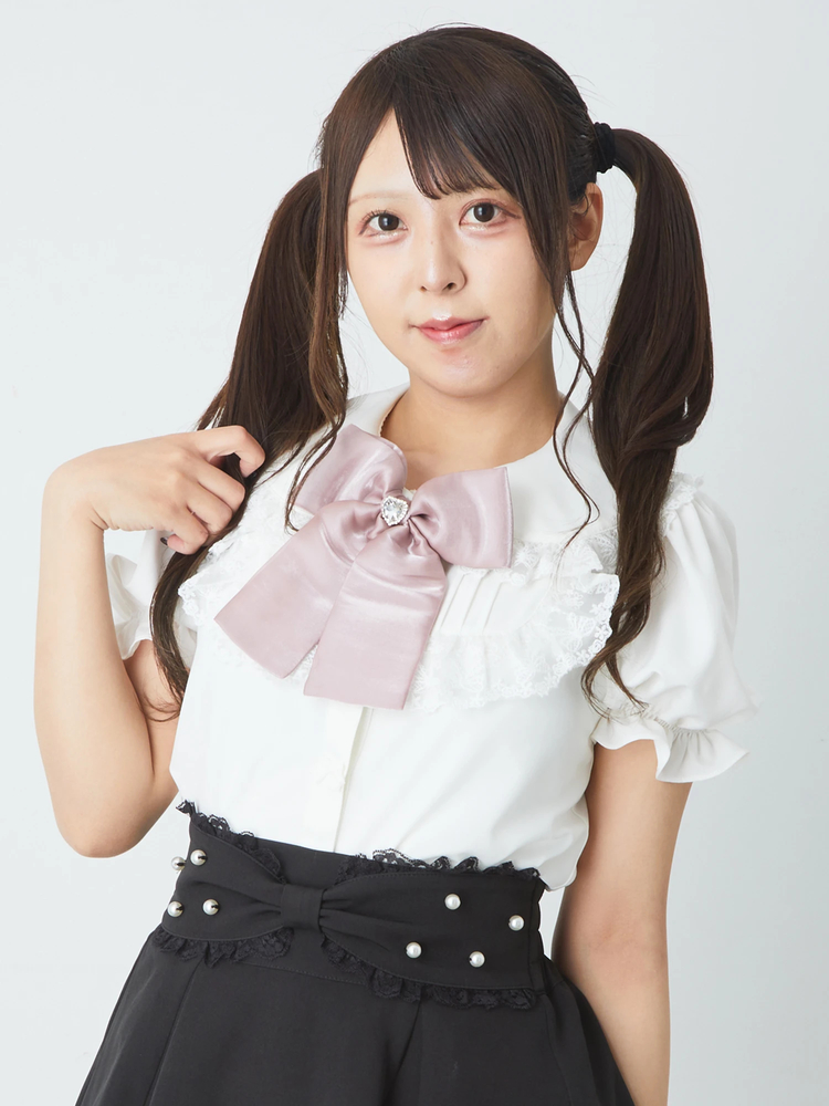 リボンボタンブラウス - Ank Rouge(アンクルージュ)のシャツ・ブラウス