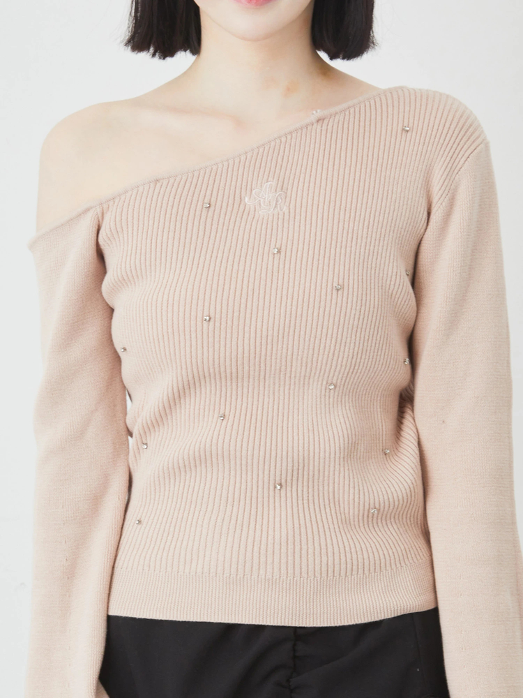 ワンショルフェザートップス - Ank Rouge(アンクルージュ)のTシャツ