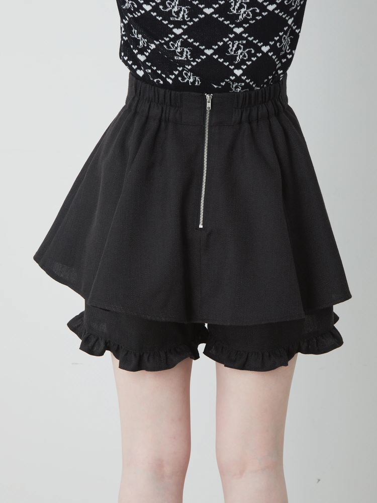 オーロラリボンパーツスカパン Ank Rouge 黒 オーロラリボンパーツスカパン - Ank Rouge(アンクルージュ)の