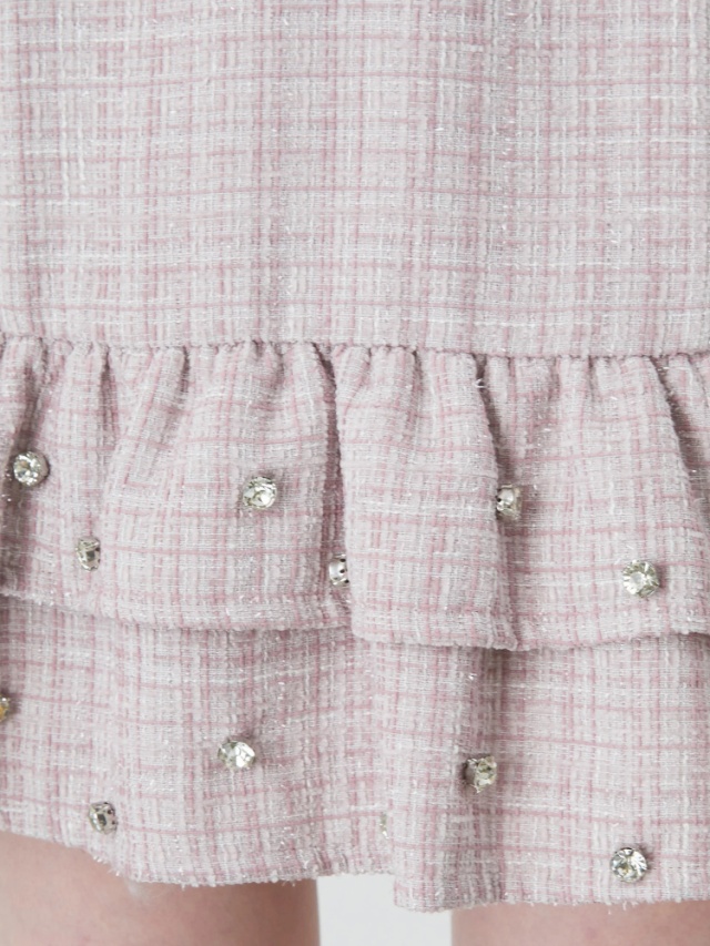 LOVE×AnkRouge キラキラツイードワンピース - Ank Rouge(アン  