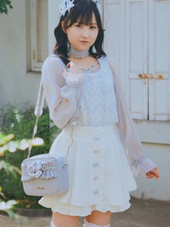 ツイードフリルBag