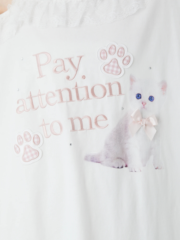 ねこちゃんロンTe - Ank Rouge(アンクルージュ)のTシャツ・カットソー