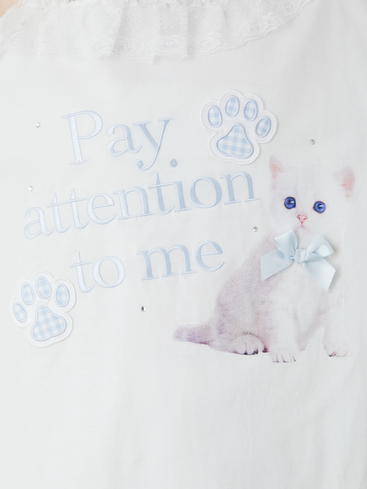 ねこちゃんロンTe - Ank Rouge(アンクルージュ)のTシャツ・カットソー