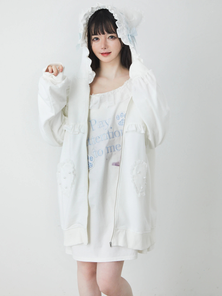 ねこちゃんロンTe - Ank Rouge(アンクルージュ)のTシャツ・カットソー