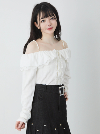 AnkRouge ふくれジャガードポンチョ スカート ふくれジャガードポンチョ - Ank Rouge(アンクルージュ)の