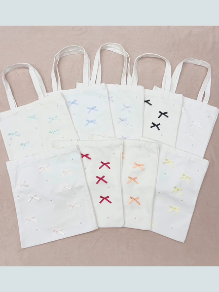推し活プチリボントートBAG(ホワイト)