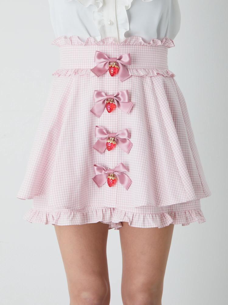 リボンスカパン - Ank Rouge(アンクルージュ)のショートパンツ