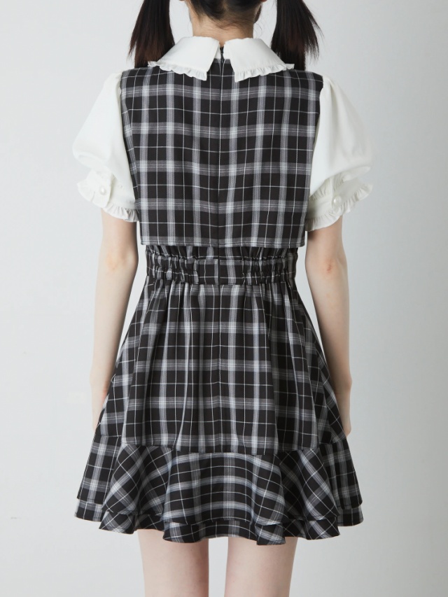 ハートボタンワンピース - Ank Rouge(アンクルージュ)のワンピース  