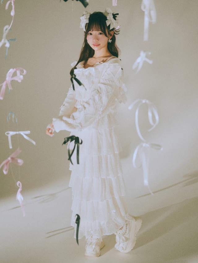 お袖リボンボレロニットカーデ - Ank Rouge(アンクルージュ)のカーデ  