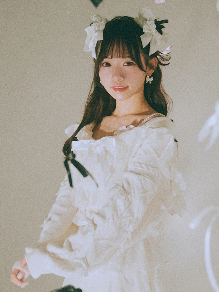 お袖リボンボレロニットカーデ - Ank Rouge(アンクルージュ)のカーデ