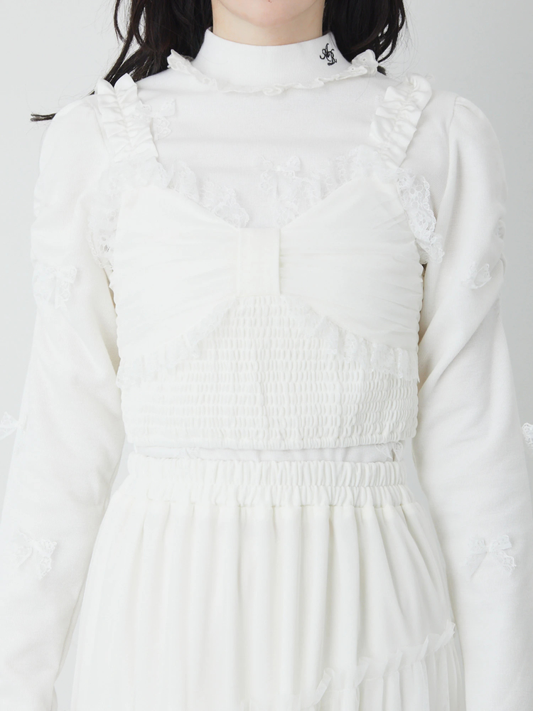 初回分即完売】tulle bustier（その他トップス）｜jumelle