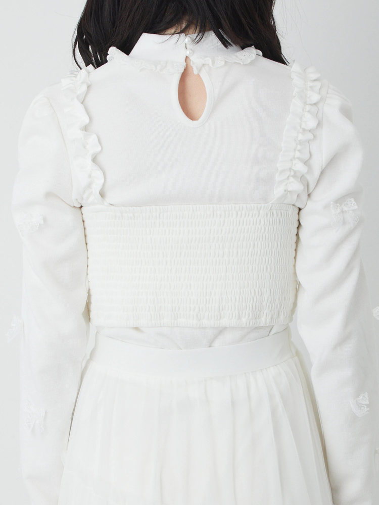 初回分即完売】tulle bustier（その他トップス）｜jumelle