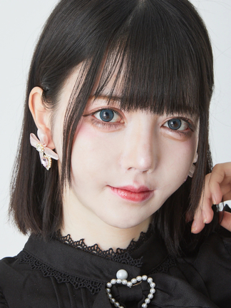 アンクルージュ　ハートビジューリボンピアス　ピンク　ブラック　まとめ売り 03_003-750.jpg