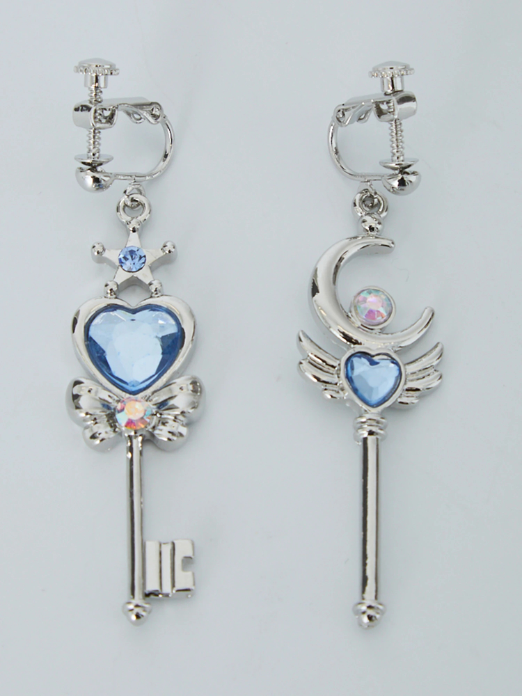 ハートキーイヤリング - Ank Rouge(アンクルージュ)のピアス