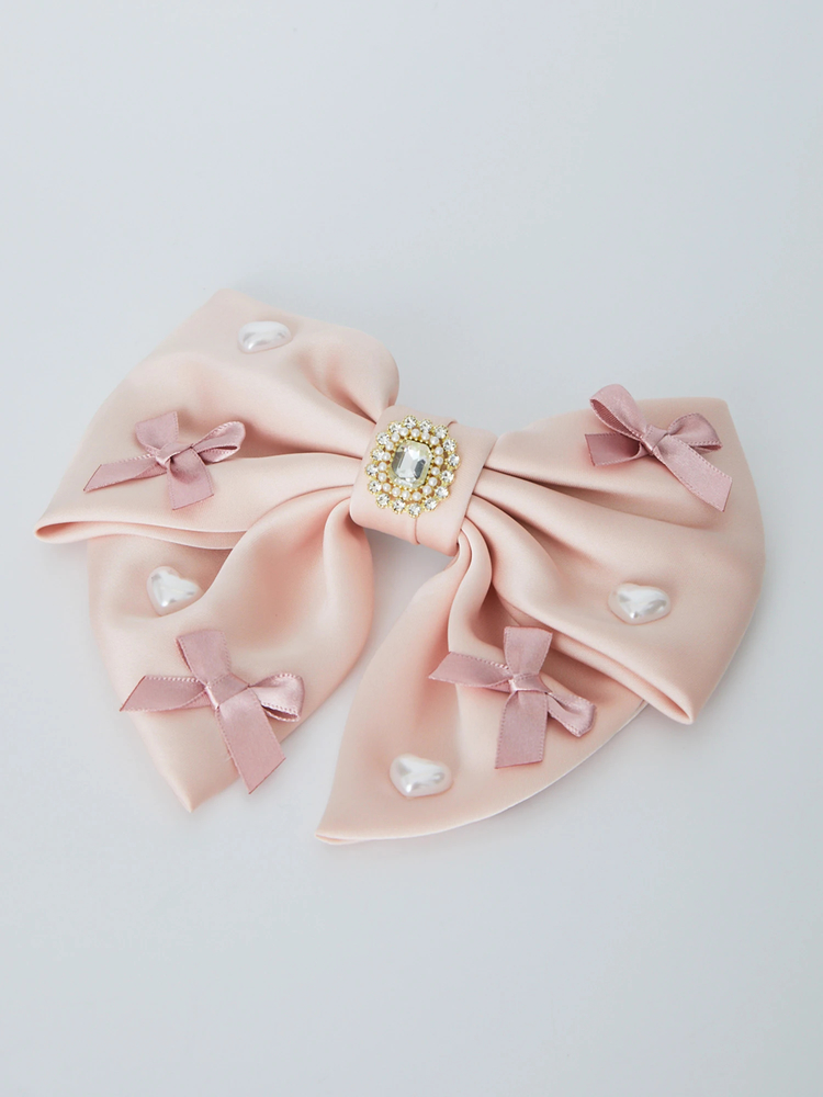 おリボンパールリボンバレッタ - Ank Rouge(アンクルージュ)の