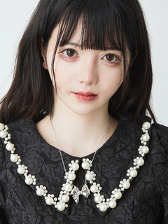 リボンネックレス