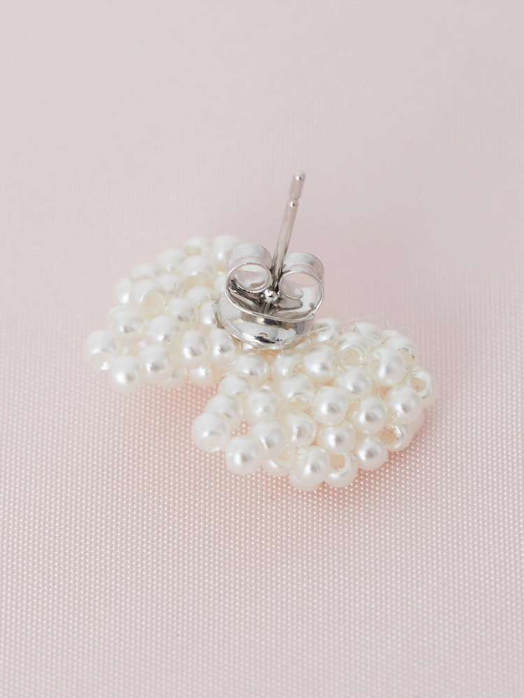 アンアン　パール リボン ピアス | K18 cui-cui cui-cui / キュイキュイ / ジュエリー＆アクセサリー / パール