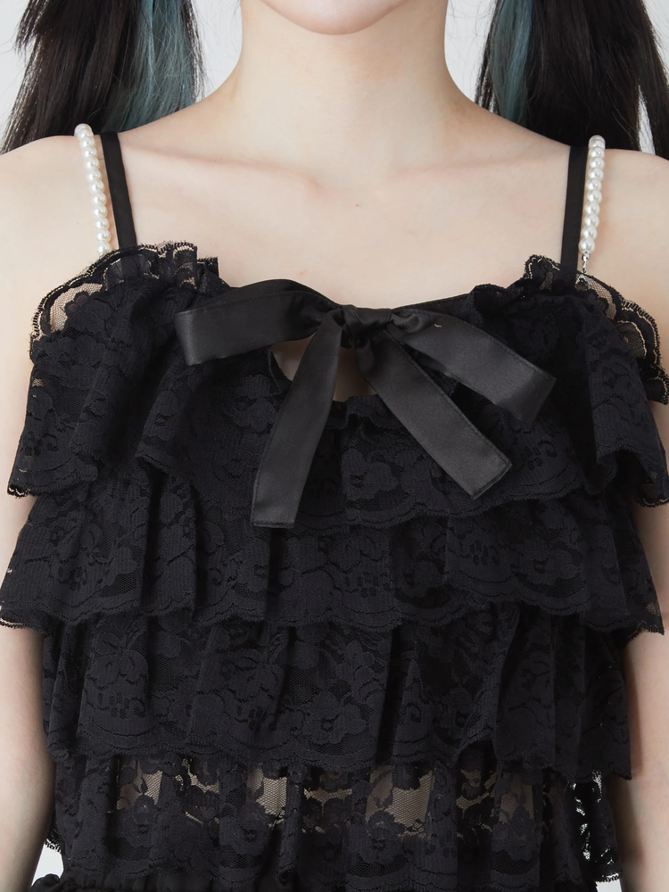 レースティアードビスチェ - Ank Rouge(アンクルージュ)のTシャツ