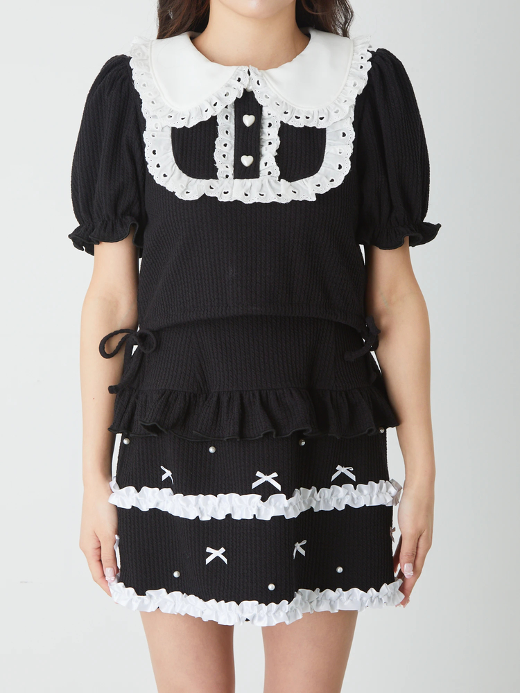 プチリボンセットアップ - Ank Rouge(アンクルージュ)のセットアップ