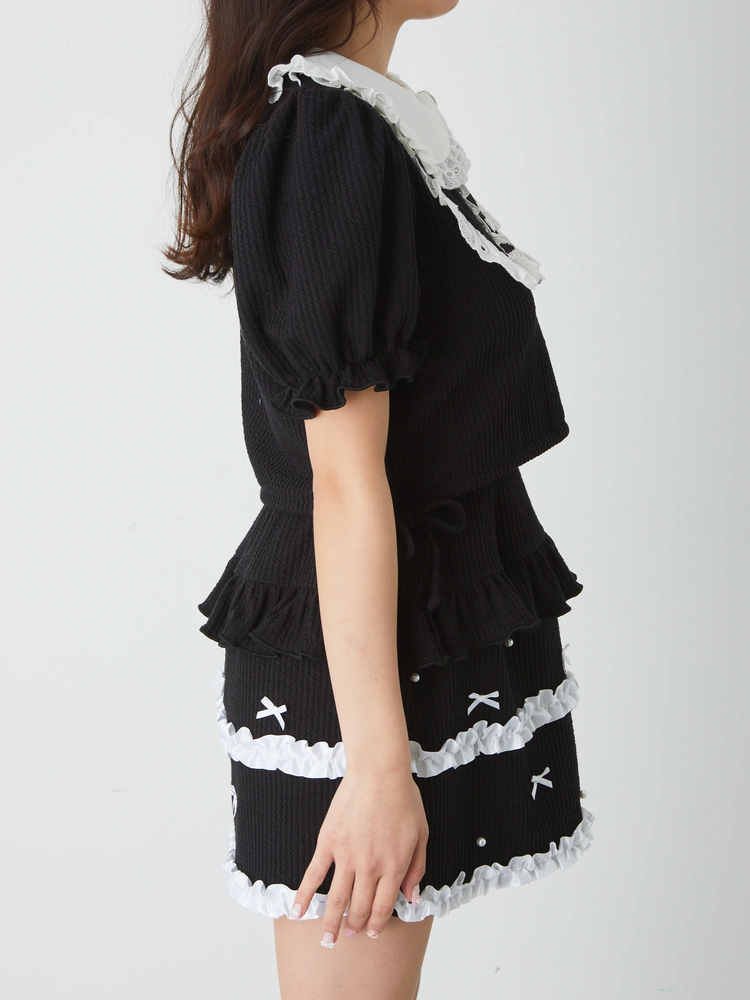 プチリボンセットアップ - Ank Rouge(アンクルージュ)のセットアップ