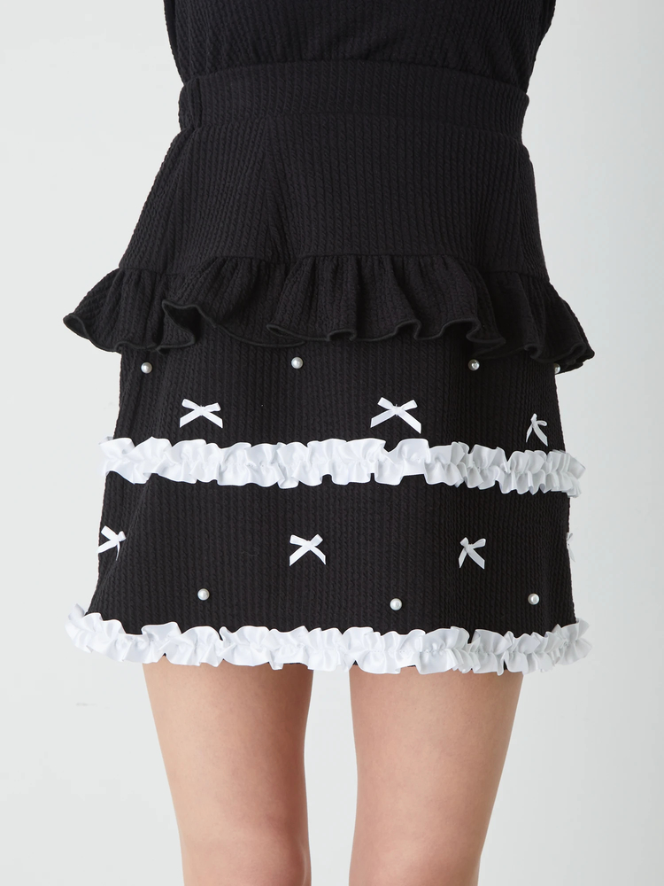 プチリボンセットアップ - Ank Rouge(アンクルージュ)のセットアップ