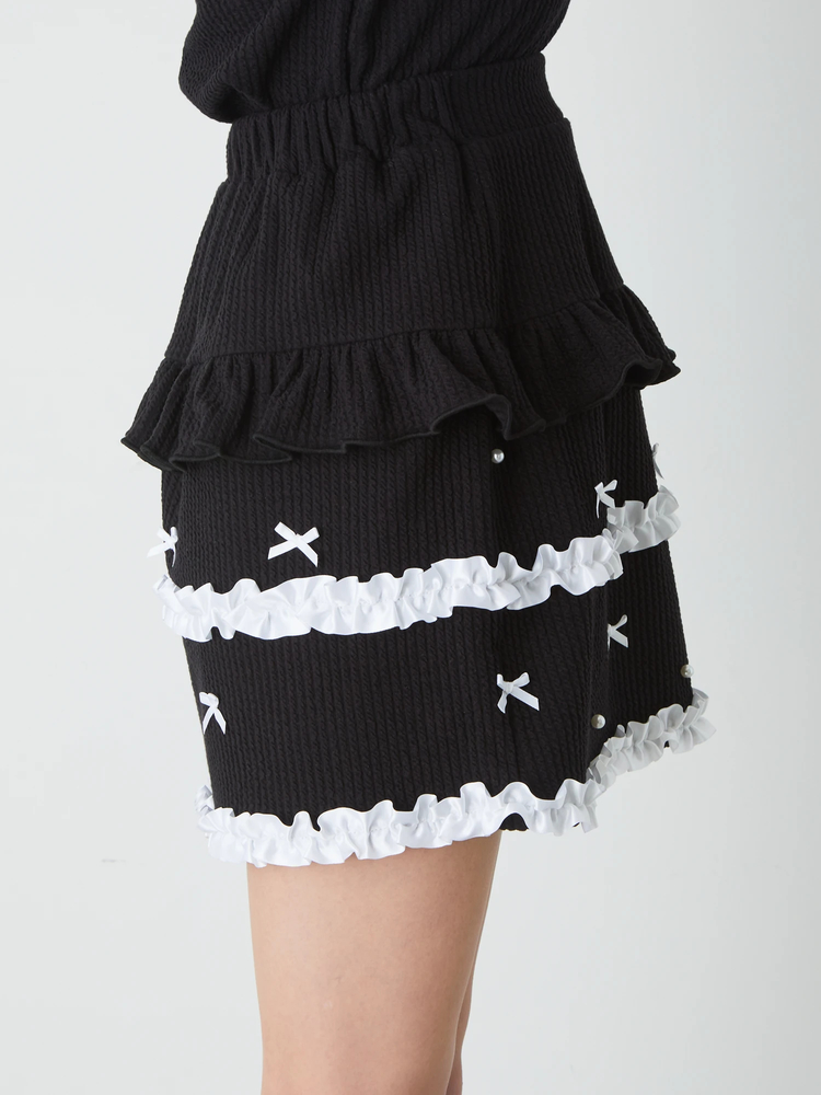 プチリボンセットアップ - Ank Rouge(アンクルージュ)のセットアップ