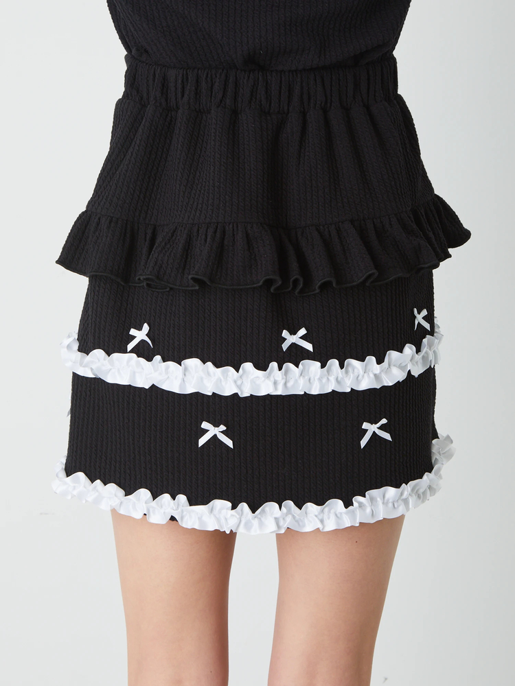 プチリボンセットアップ - Ank Rouge(アンクルージュ)のセットアップ